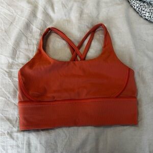 EUC lululemon energy ribbed longline bra